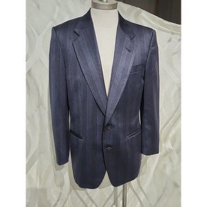 Canali Navy Blue Men's Suit Jacket